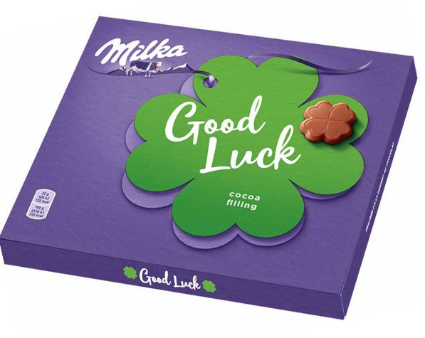 Milka Шоколадные конфеты I love Good luck с молочно-шоколадным кремом 110гр 598707 - фото 45469