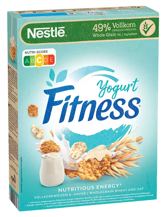 Nestle Fitness Yogurt сухой завтрак йогурт 375 гр 517817 - фото 45576