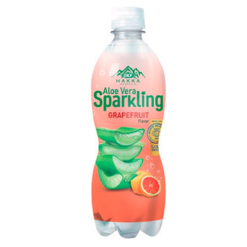 OKF Aloe Vera Sparkling Grapefruit напиток со вкусом грейпфрукта 500 мл - фото 45662