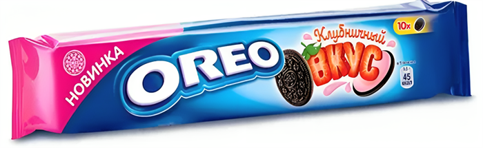 Oreo Strawberry печенье клубника 97 гр 91445 - фото 45689