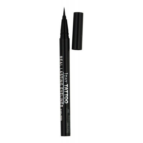 REAL LASTING EYELINER 24h WP Влагостойкая жидкая подводка для глаз 24 часа, цвет мягкий черный 733411 - фото 45799