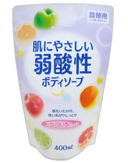 Rocket Soap Мягкое мыло для тела слабощелочное,с фруктово-цветочным ароматом 400 мл - фото 45822