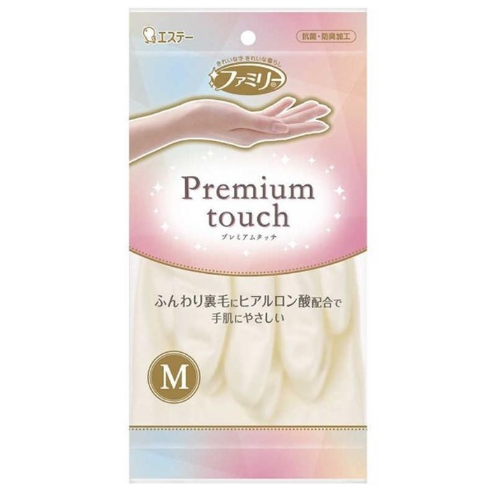 S.T.Corp Premium touch Перчатки хозяйственные белые размер М - фото 45836