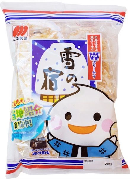 Sanko Seika снэк рисовый печенье снежный салат крекер 73.6 гр - фото 45859