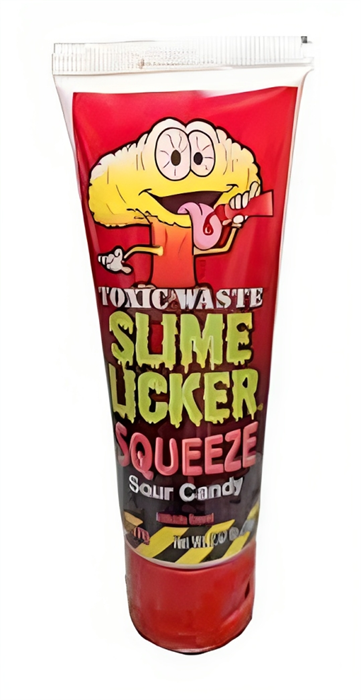 Toxic Waste Slim Licker Squeeze жидкая конфета 70 мл - фото 45999