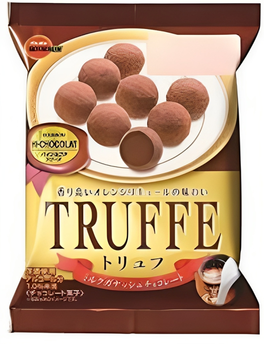 Truffe Bourbon шоколадные трюфели с молочным ганашем и апельсиновым ликером 42 гр - фото 46010