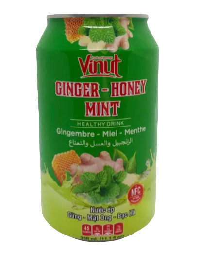 Vinut Ginger-Honey Mint напиток сокосодержащий имбирь/мед/мята 330 мл 135890 - фото 46036