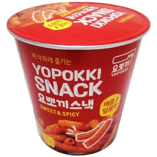 Yopokki Sweet&Spicy снэки сырные из рисовой муки остро-сладкий 50 гр - фото 46087