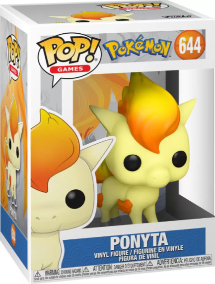 Фигурка Funko POP! Games Pokemon Ponyta (644) 54028 Т1-00014106 - фото 46345