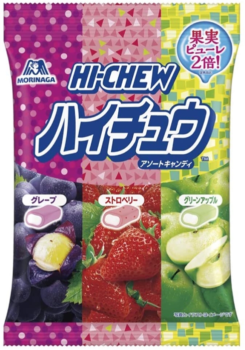 Morinaga Hi-Chew Конфеты жевательные ассорти 3 вкуса 86г - фото 46466