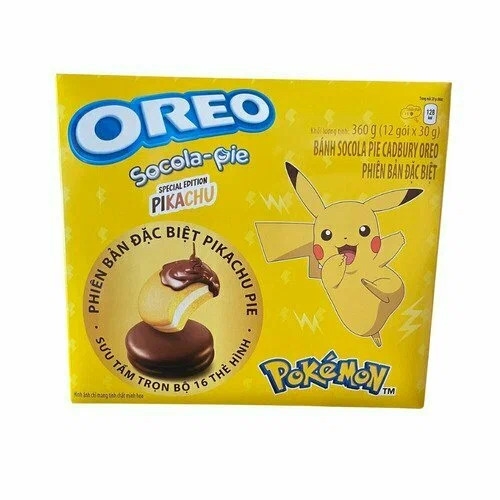 Cadbury Oreo Chocolate Pie Pokémon Version печенье 360 гр 118789 - фото 46552