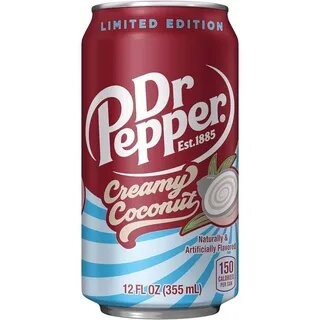 Dr. Pepper Creamy Coconut Газ. нап. Крем Кокос 355мл 120352 - фото 46611