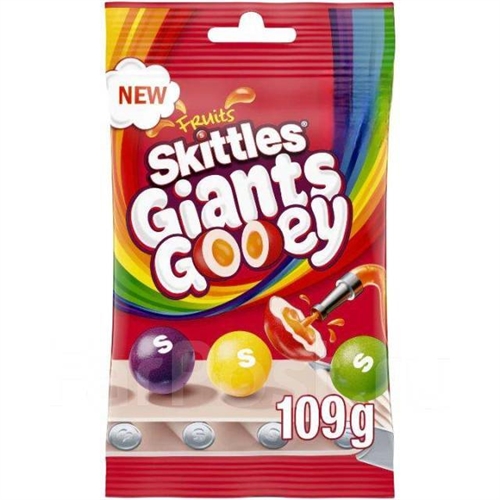 Skittles Gooey Жев. конфеты c начинкой 109гр 120018 - фото 46685