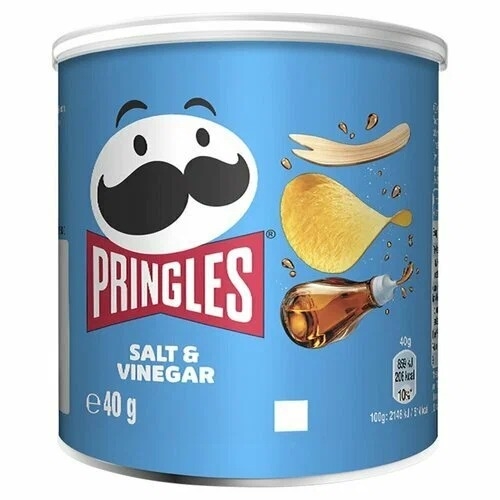 Pringles Чипсы Соль и уксус 40гр 121129 - фото 46840