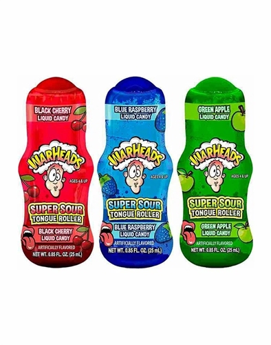 Warheads Super sour Tongue Rollers Конфеты кислые 25мл 121113 - фото 46875