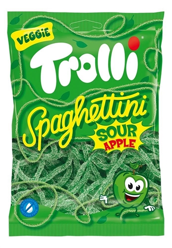 Trolli Spaghettini Apple мармелад жев Спагетти яблоко 100 гр 776628 - фото 46990