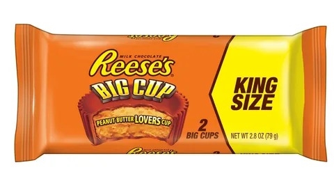 Reese's King Size тарталетки арахис/карамель 87 гр 116535 - фото 46997