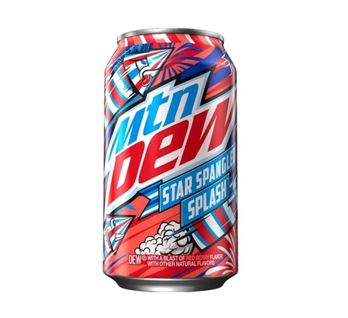 Mtn Dew Star Spangled Splash Газ. нап. 355мл 121097 - фото 47005