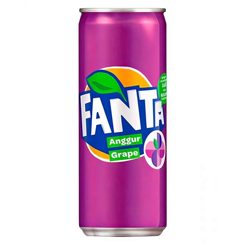 Fanta Grape напиток газированный 330 мл 015461 - фото 47011