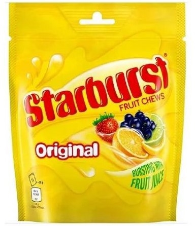 Starburst Original жевательные конфеты 138 гр 121450 - фото 47370