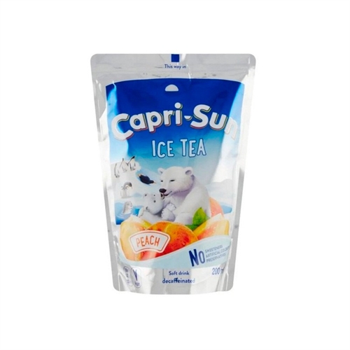 Capri-Sun Ice Tea Peach фруктовый сок 200 мл 110476 - фото 47570