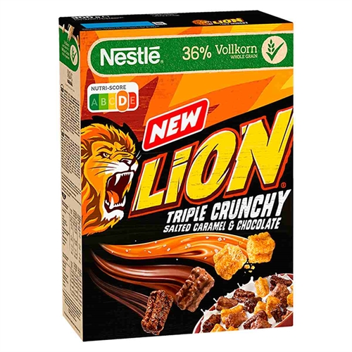 Nestle Lion Triple Crunchy сухой завтрак 300 гр 336552 - фото 47602