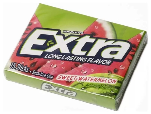 Wrigleys Extra watermelon жвачка с арбузом 50 гр 99978 - фото 47642