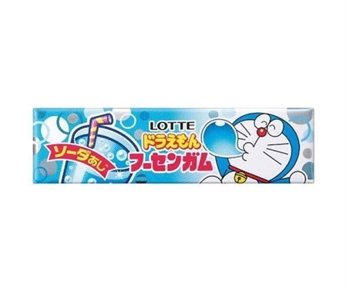 Lotte Doraemon жевательная резинка со вкусом газировки и героем комиксов Doraemon 15 гр 108055 - фото 47643