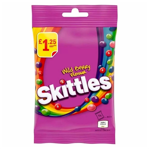 Skittles Wild Berry драже со вкусом лесных ягод 109 гр 545945 - фото 47649