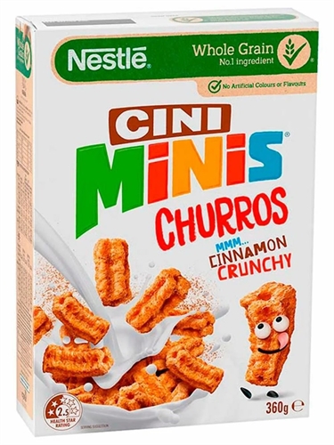 Nestle Cini Minis Churros готовый завтрак 360 гр 476678 - фото 47668