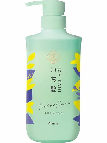 Kracie Ichikami Color Care & Base Shampoo Шампунь с ароматом цветущей горной вишни 480мл 722454 - фото 47728