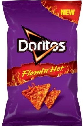 Doritos Flamin Hot чипсы кукурузные смесь перцев 75 гр 121906 - фото 47777