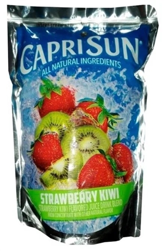 Capri-Sun Strawberry Kiwi Surf напиток клубника-киви серф 177 мл 97197 - фото 47834