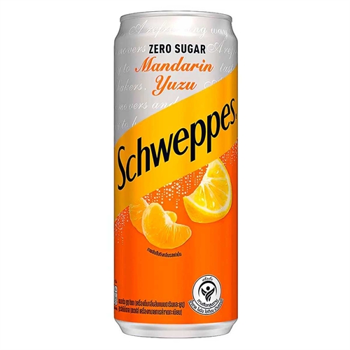 Schweppes Mandarin Yuzu без сахара напиток газированный 330 мл 003985 - фото 47892