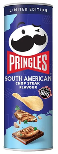 Pringles South American Chop Steak Чипсы  Южноамериканский чоп стейк 100гр 120247 - фото 47970