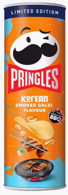 Pringles Korean Charcoal Grilled Ribs Чипсы  Корейские ребрышки на гриле 100гр 120246 - фото 48015