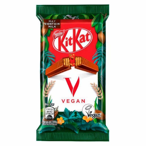 KitKat 4 Fingers Vegan Батончик 41,5г 122624 - фото 48083