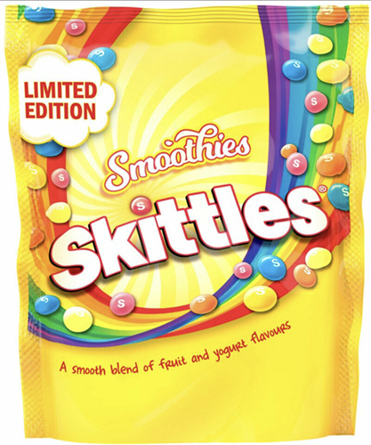 Skittles Smoothies жевательные конфеты смузи 152 гр 122749 - фото 48103