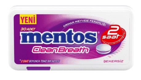 Mentos 2Н жевательные конфеты фреш ягоды и мята 21 гр 122679 - фото 48140