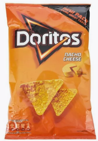 Doritos Nacho Cheese чипсы со вкусом сыра 44 гр 122675 - фото 48152