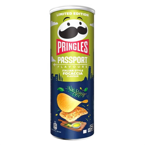 Pringles Passport Italian Foccacia чипсы итальянская фокачча 165гр 122501 - фото 48319