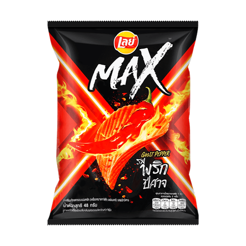 Lay's Max Ghost Pepper Flavor чипсы 44 гр 92317 - фото 48321