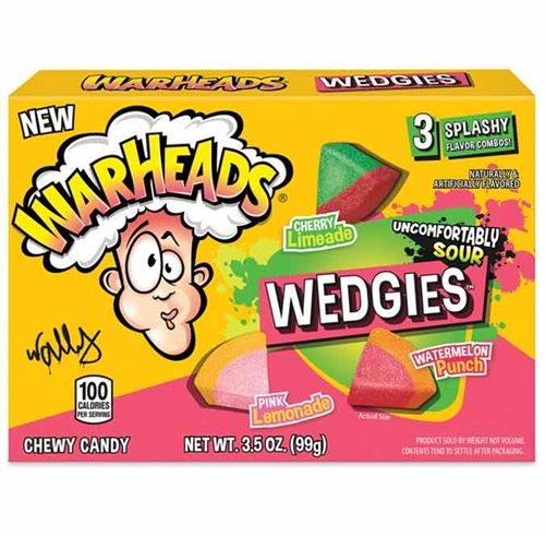 Warheads Wedgies Конфеты кислые 99 гр Т1-00033713 - фото 48510