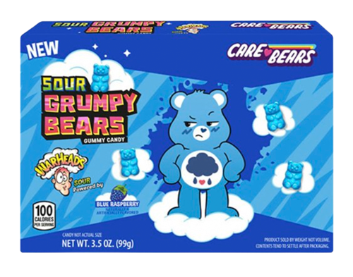 Warheads Grumpy Bears Конфета кислая 99 гр Т1-00033726 - фото 48511