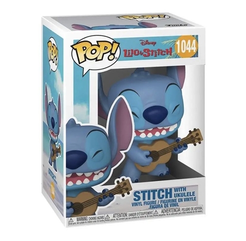 Фигурка Funko POP! Disney Lilo & Stitch Stitch with Ukulele (1044) 55615 Т1-00013888 - фото 48588