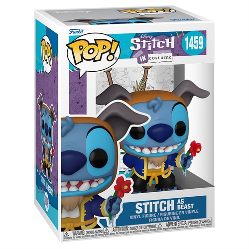 Funko POP! Disney Lilo & Stitch in Costume Stitch as Beast Фигурка Т1-00029379 - фото 48778