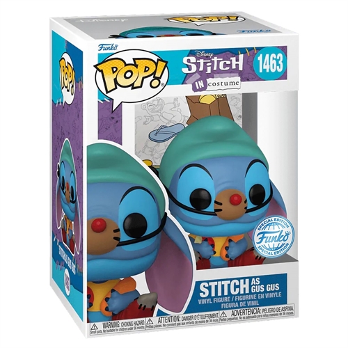 Funko POP! Disney Lilo & Stitch in Costume Stitch as Gus Gus (Exc) Фигурка Т1-00029380 - фото 48779