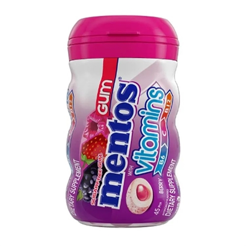 Mentos Vitamin жевательная резинка ягоды 50 гр Т1-00029556 - фото 48789