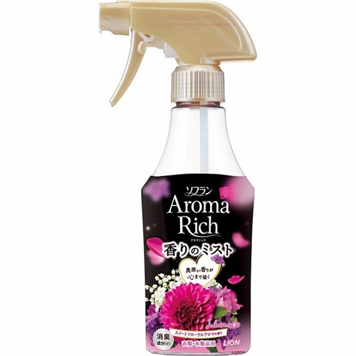 Lion Soflan Aroma Rich Juliette Дезодорант-кондиц. для белья со сладким цветоч. ароматом 280мл УТ-00011362 - фото 48796