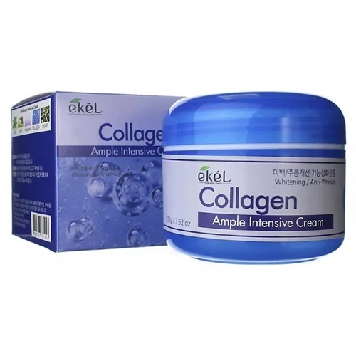 Ekel Ampoule Intensive Cream Collagen Крем для лица ампульный с коллагеном 100г Т1-00030557 - фото 48833